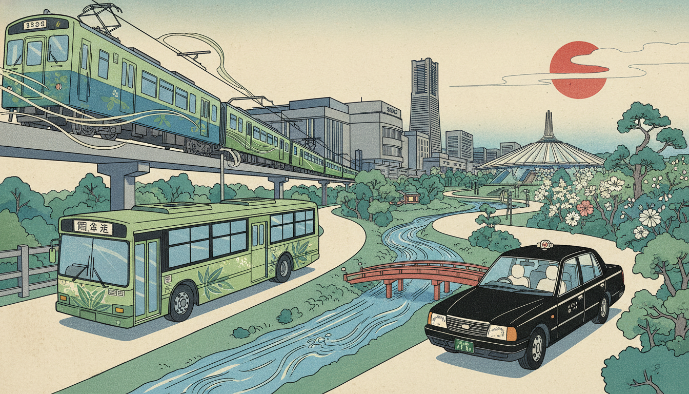 横浜駅からGREEN×EXPO 2027会場への行き方は?電車・バス・タクシーを比較