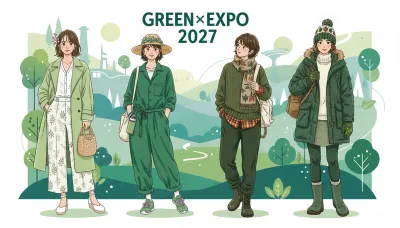 GREEN×EXPO 2027の服装は何が正解？季節別コーデをわかりやすく紹介