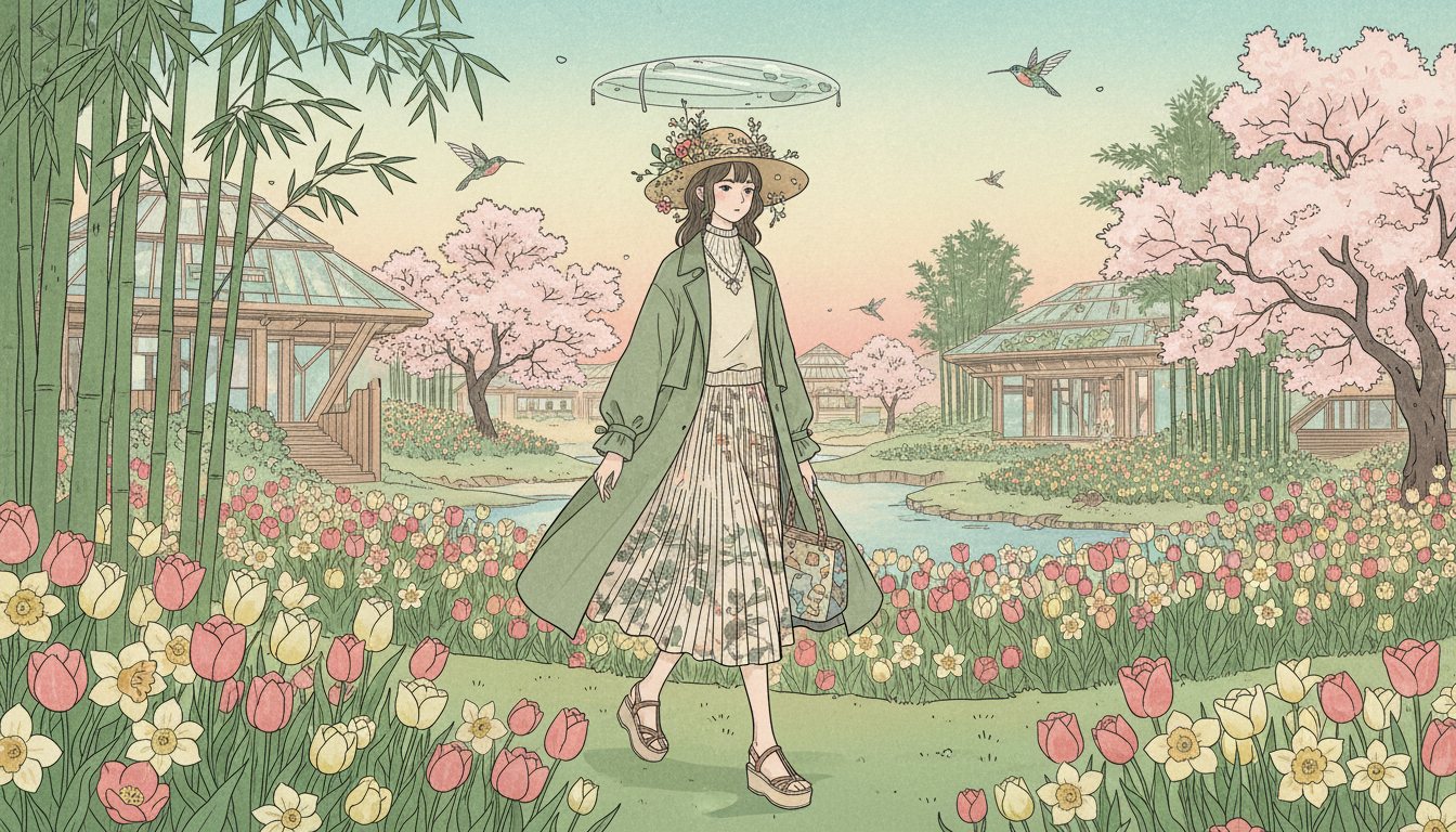 GREEN×EXPO 2027の春コーデ完全ガイド｜3月・4月にちょうどいい服装とは？