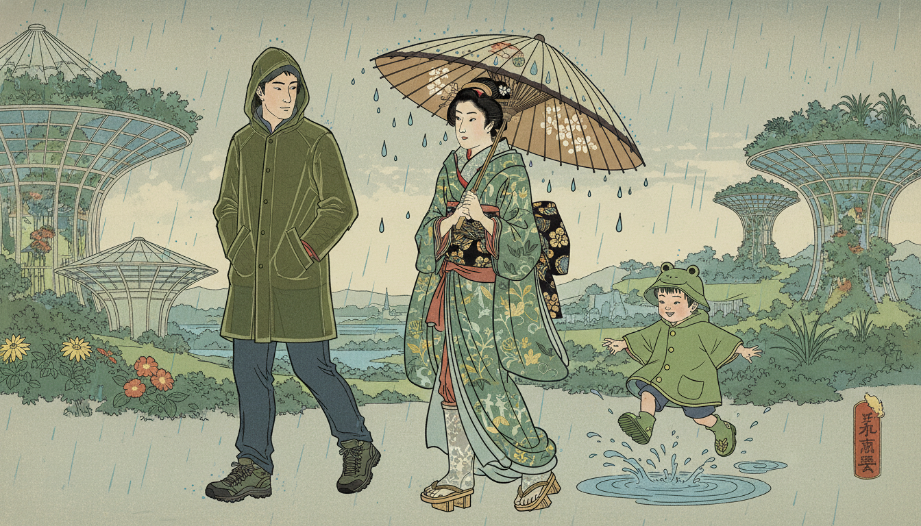 GREEN×EXPO 2027で雨の日に役立つグッズは?傘・レインコート・靴対策を解説