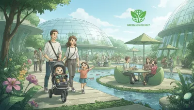 GREEN×EXPO 2027は子連れでも楽しめる？ベビーカー・休憩・食事の不安を解説