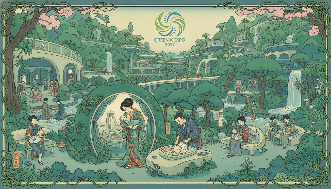 GREEN×EXPO 2027で赤ちゃん連れが気をつけたいポイントとは？授乳・おむつ替え・休憩対策