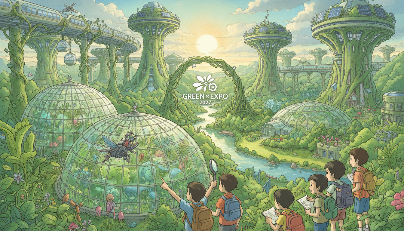 GREEN×EXPO 2027は小学生でも楽しめる？自由研究にも使える見どころまとめ