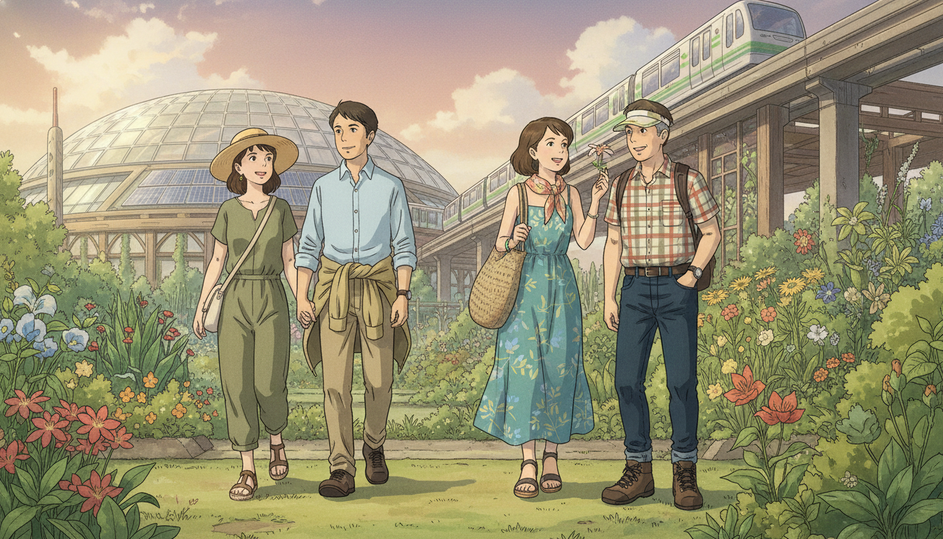 GREEN×EXPO 2027の40代・50代向け服装ガイド|歩きやすくておしゃれなコーデとは?
