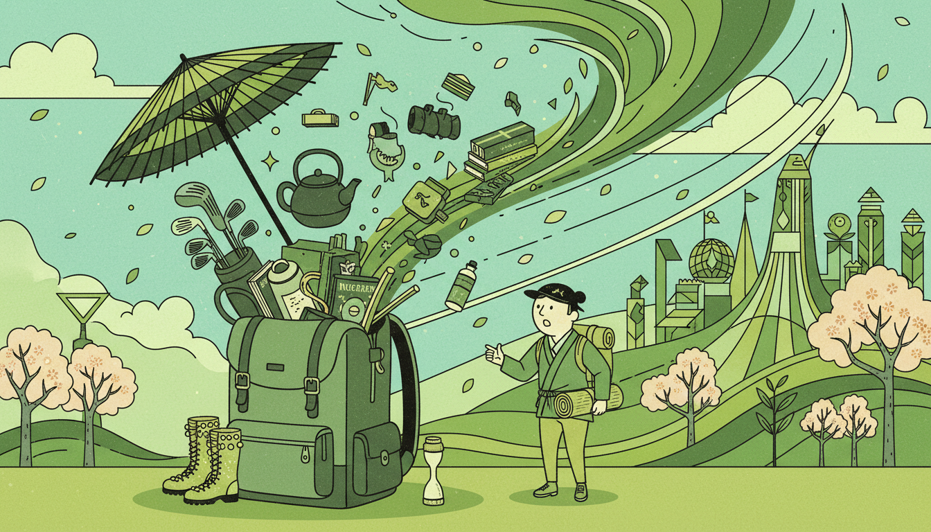 GREEN×EXPO 2027の持ち物でいらないものは?荷物を減らすコツを解説