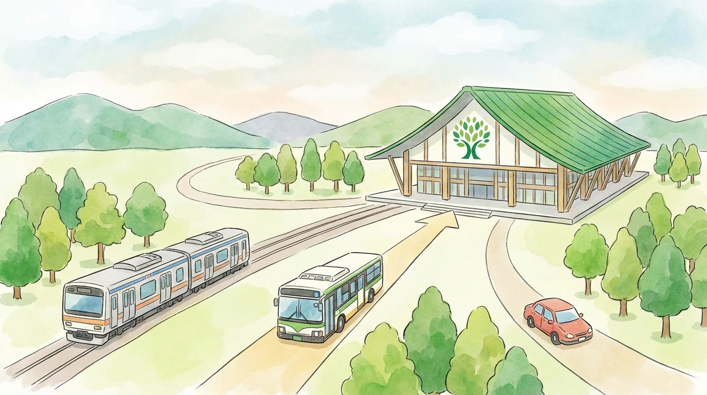 各駅からのシャトルバス詳細情報