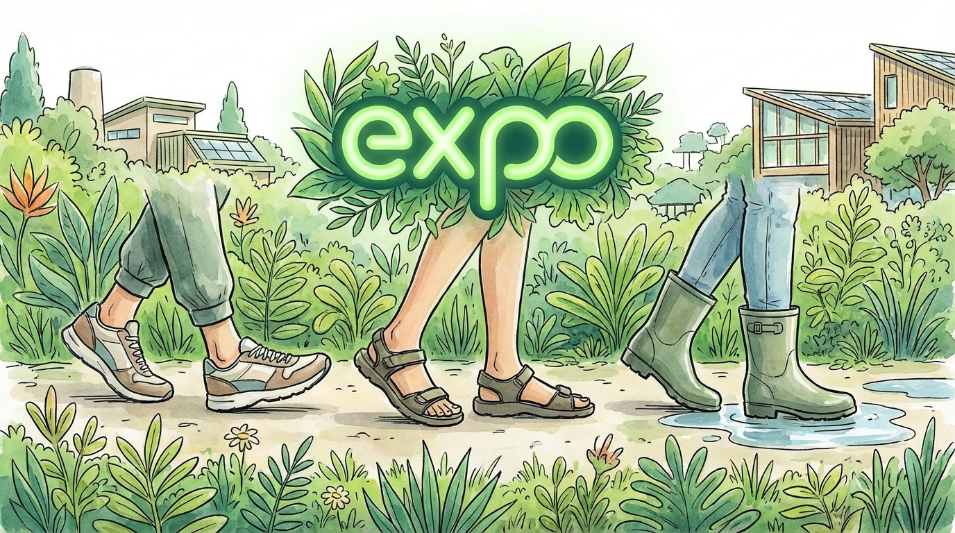 なぜ靴選びがGREEN×EXPO 2027の満足度を左右するのか