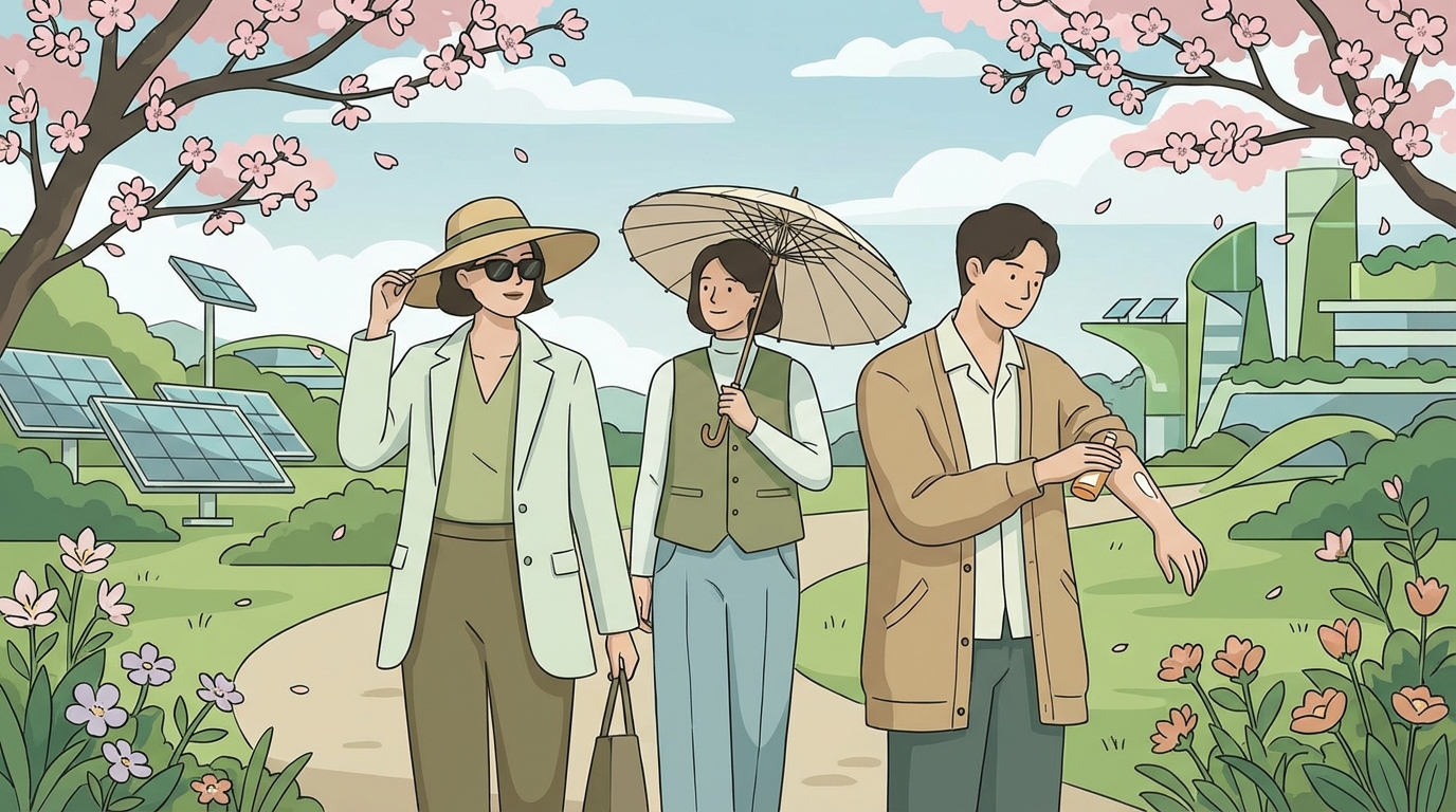 なぜ「重ね着＋UV対策」が最適なのか