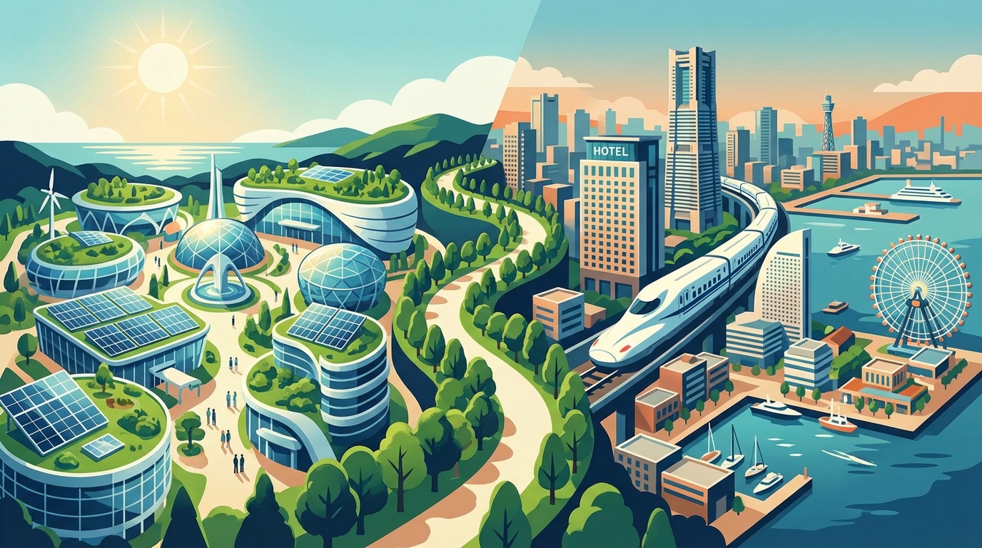 GREEN×EXPO 2027の宿泊は「新横浜駅エリア」が最もバランスが良い