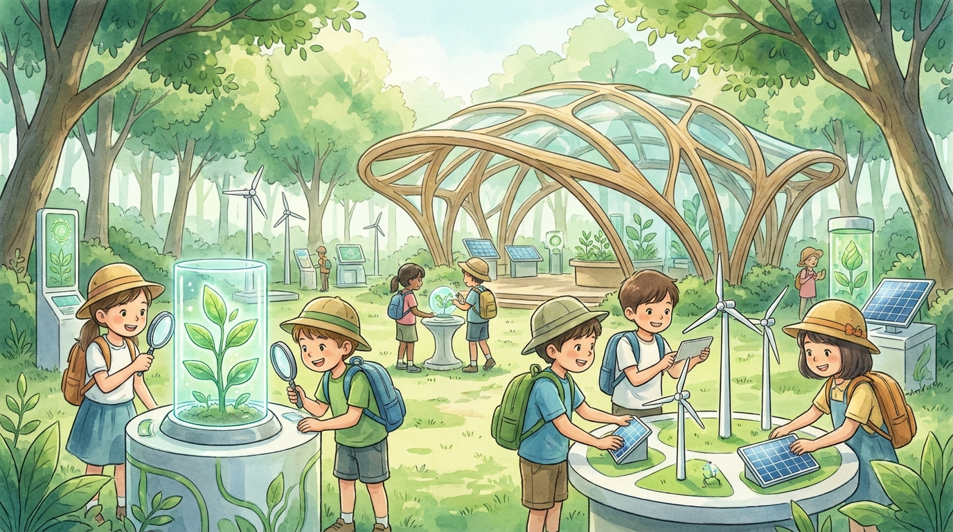GREEN×EXPO 2027は小学生が楽しめる体験型イベントです