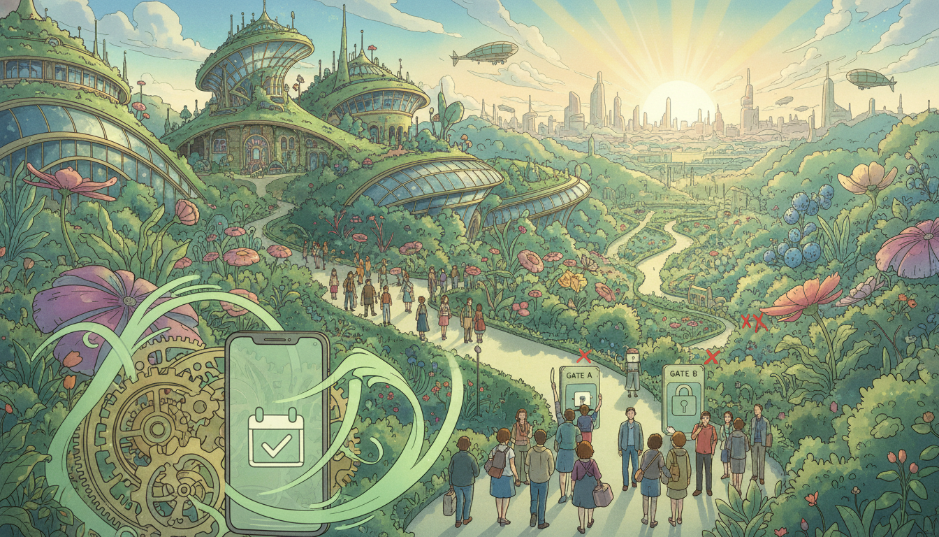 GREEN×EXPO 2027は「チケット購入＋日時予約」の2段階が必須